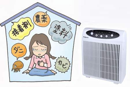 シックハウス症候群でお困りの方に